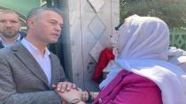 Başkan Hürriyet, acılı günlerinde Efe ailesini yalnız bırakmadı