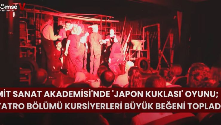 Sanat Akademimizin Tiyatro Bölümü kursiyerleri izleyici karşısına çıkıyor. 🎭