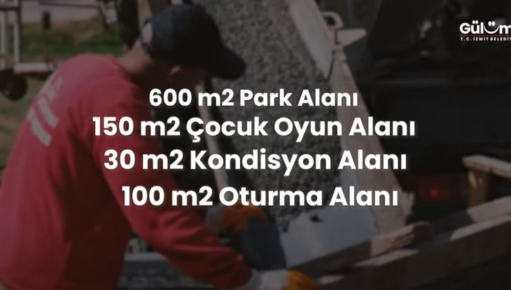 Yeşilova Mahallemize yeni sosyal yaşam alanı kazandırıyoruz