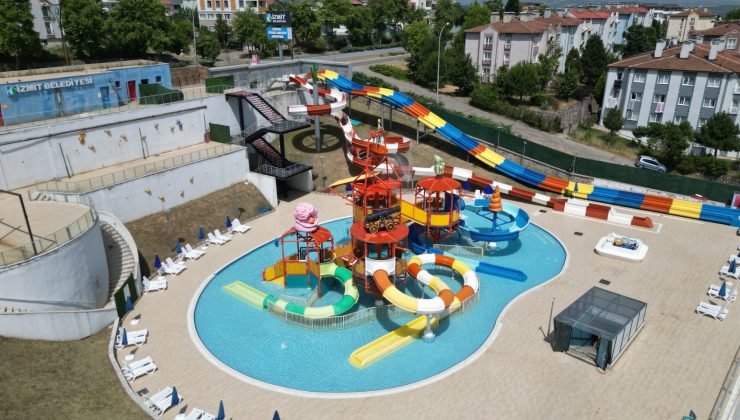 İzmit Belediyesi Aquapark’ı 18 Haziran’da hizmete başlıyor