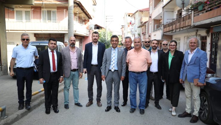 İzmit Belediyesi mahalle inceleme gezilerine ara vermeden Yenişehir’de başladı