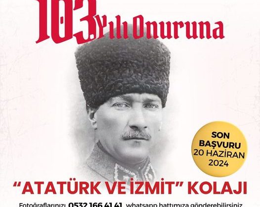 İzmitlilerin fotoğraflarından oluşan  Atatürk silueti bilbordları süsleyecek!