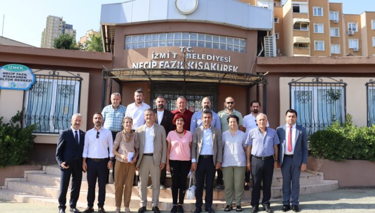 İzmit Belediyesi ve Alikahya muhtarları buluştu  Sorunlar ve çözümler masaya yatırıldı