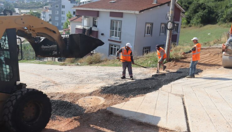 İzmit Belediyesi Alikahya’yı asfalt konforuyla buluşturdu