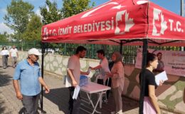 İzmit Belediyesi, KPSS’ye giren adayları yine yalnız bırakmadı
