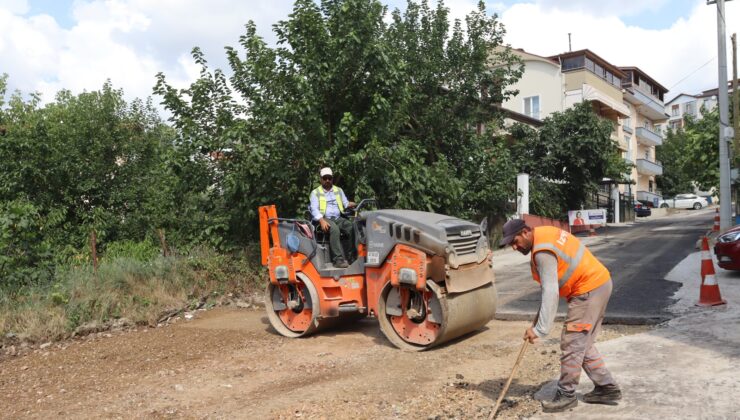 İzmit Belediyesi, Tepeköy Mahallesini asfalt ile buluşturuyor