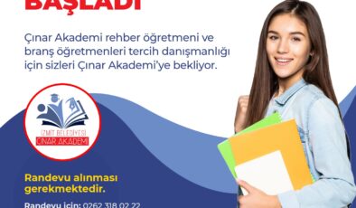 İzmit Belediyesinden üniversite adaylarına ücretsiz tercih danışmanlığı hizmeti