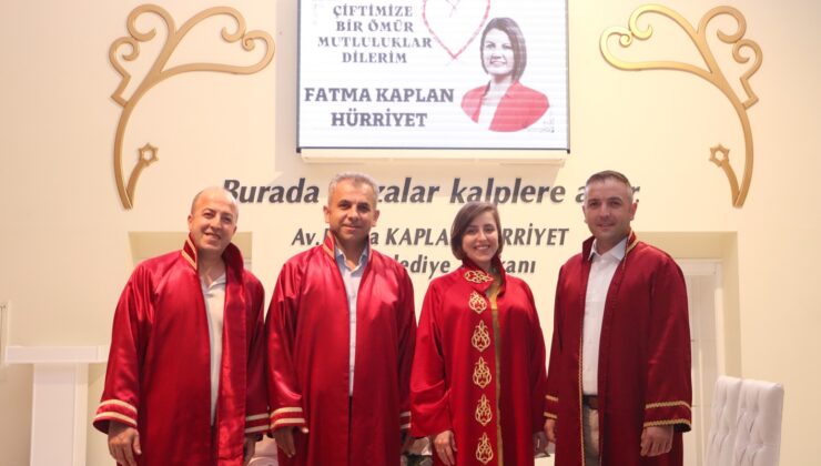 İzmit Belediyesinin 1TL olan nikah salonlarından  3 ayda 1107 çift faydalandı