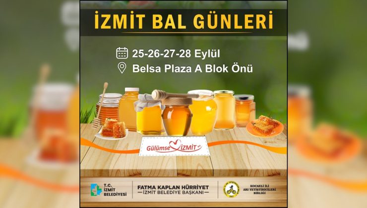 İzmit Bal Günleri yarın başlıyor!