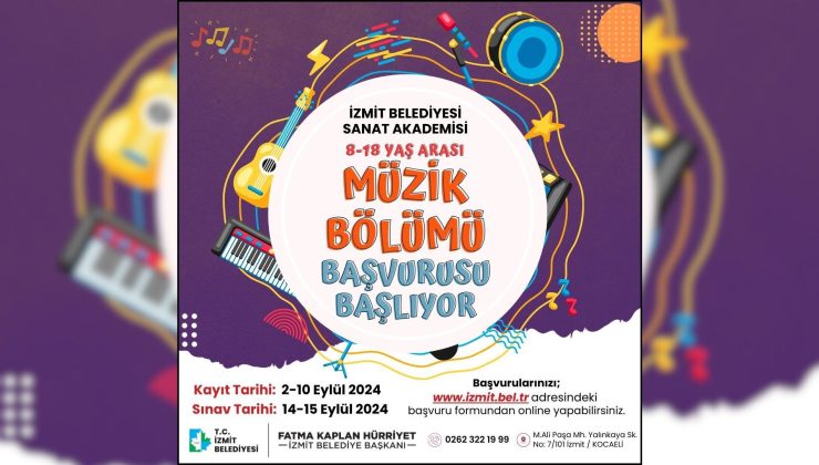 Sanat Akademisi Müzik Bölümü yetenek taramasına başladı