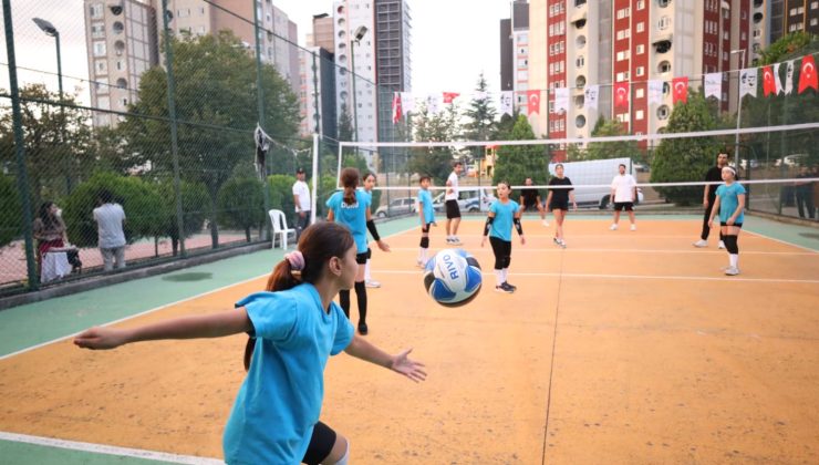 Fevzi Çakmak Mahallesi Voleybol Turnuvası başladı