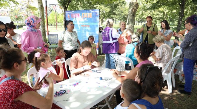 İzmit Belediyesi Kadın ve Çocuk Festivali yoğun ilgiyle başladı