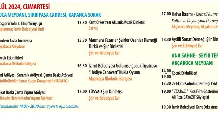 Kapanca Sokak Festivali’nin ikinci günü birbirinden renkli etkinliklerle geçecek