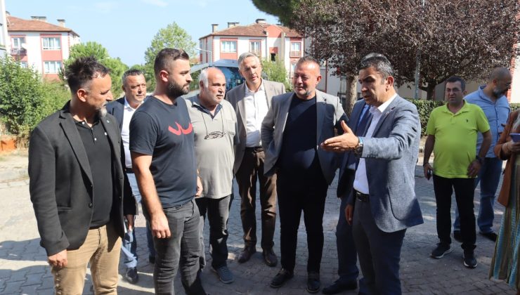 İzmit Belediyesi çözüm odaklı mahalle ziyaretlerine Ayazma Mahallesi’nde devam etti