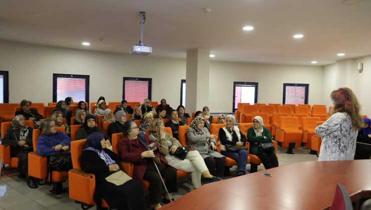 Asırlık Çınar Evi sakinleri ev kazalarına karşı bilinçlendirildi