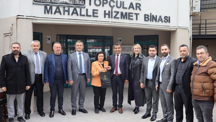 İzmit Belediyesi çözüm odaklı mahalle ziyaretlerini bu hafta Dağköy ve Topçular’da sürdürdü