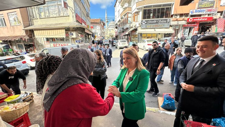 Kandıra’da Başkan Hürriyet’e yoğun ilgi