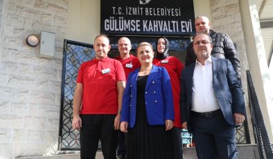 İzmit Belediyesinin yeni sosyal tesisi; “GÜLÜMSE KAHVALTI EVİ”