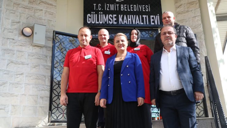 İzmit Belediyesinin yeni sosyal tesisi; “GÜLÜMSE KAHVALTI EVİ”