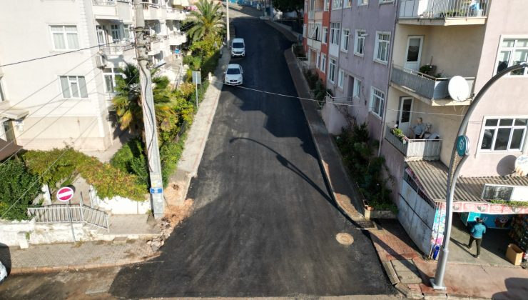 Vatandaş istedi, İzmit Belediyesi yaptı! Yenimahalle’deki beton yol tamamen yenilendi