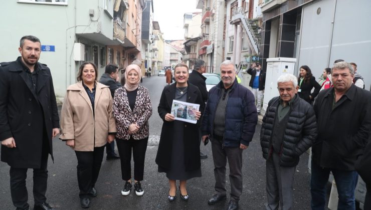 Başkan Hürriyet Bekirdere Başaran Caddesi için verdiği sözü tuttu