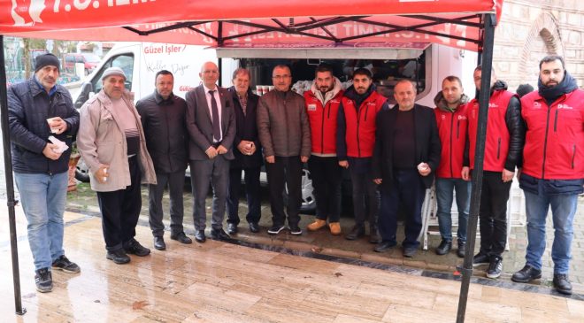 İzmit Belediyesi, Akmeşe Merkez Camii’nde cemaat ile buluştu