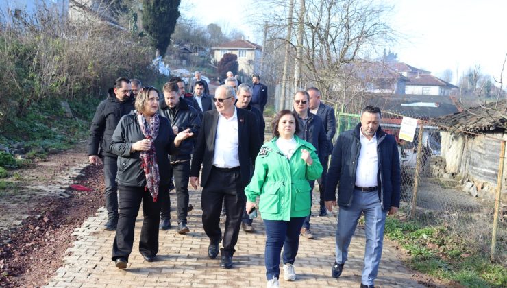 İzmit Belediyesi, Hakkaniye ve Terzibayırı Mahallesi’nde ihtiyaçları yerinde inceledi