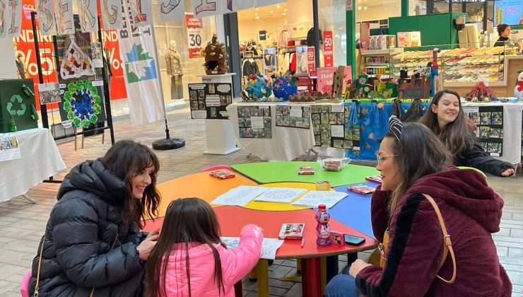 Çınar Çocuk Evleri Dönem Sonu Sergisi 41 Burda AVM’de ziyaretçilerini bekliyor