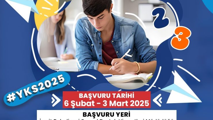 Öğrencilere YKS ücreti desteği bu yıl da İzmit Belediyesinden