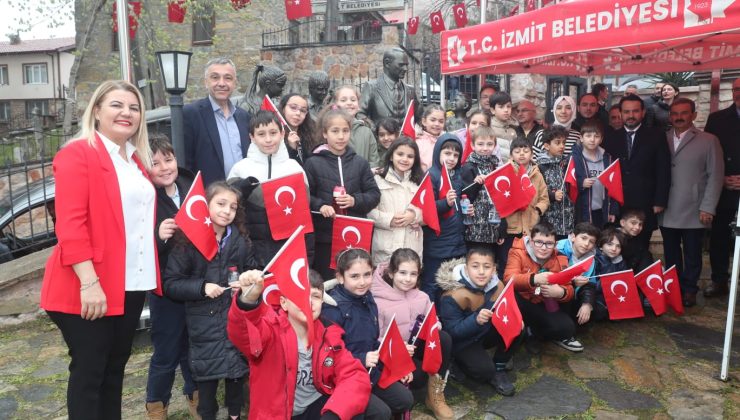 İzmit, 110. Yılda da Çanakkale Zaferi’nin kahramanlarını unutmadı