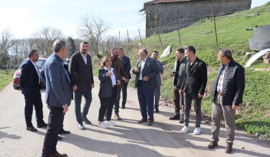 İzmit Belediyesi ailesi Gökçeören sakinlerinin taleplerini dinledi