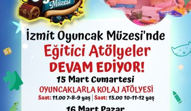 Oyuncak Müzesi’nin renkli atölyeleri devam ediyor